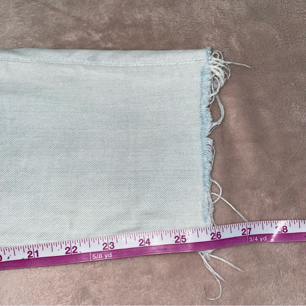 Mother the dropout fray distressed Jean size 26/L26 - Picture 12 of 13